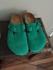 Birkenstock Boston Size 39 Green