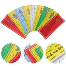 9 Pcs Chinese New Year Card Cards Lantern Blessing Chineses Plaque