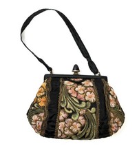 Vintage Chinese Embroidery Purse silk lined