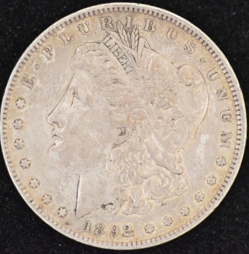 1892 EXTREMELY FINE Morgan Silver Dollar