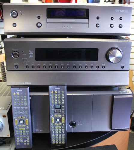 Onkyo Integra Research RDA-7, RDC-7 & RDV-1 •  7 Channel Pre-Amp, BAT Amp & DVD