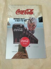 Coca-Cola Spiegel 20x30 Coca Cola Werbe-Schild 2000 Werbung 1940 coke y2k