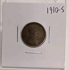 1910-S San Francisco Lincoln Head Wheat Cent Better Date