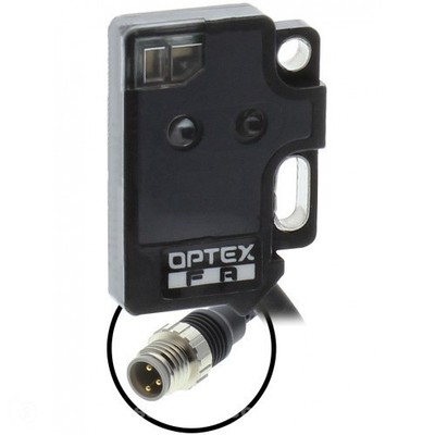 Optex EL-15PL3 Front sensing Convergent 2 to 15mm PNP Light-On M8 MFGD