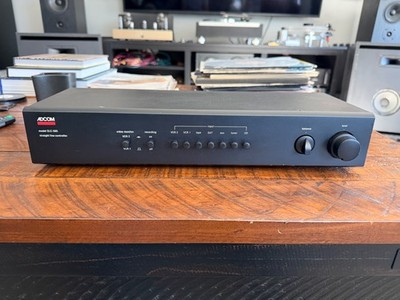 Adcom SLC-505 Straight Line Controller Preamp Clean & Tested Working
