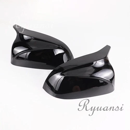 For 2019-25 BMW X3 X4 X5 X6 X7 G02 G01 G05 G06 M Gloss Black Mirror Covers Caps