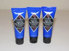 3 Jack Black Double Duty Face Moisturizer SPF 20 1 Oz Each 3 Oz TOTAL Travel Sz