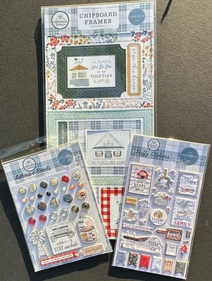 Echo Park Farmhouse Summer Embellishment Set