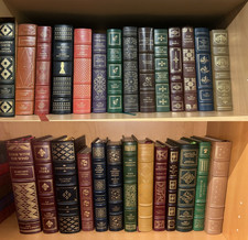 FRANKLIN MINT LIBRARY Book Collection Pick One GENUINE LEATHER Limited Edition
