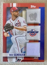 2020 Topps Opening Day Opening Day Relics Max Scherzer #ODR-MS 1c7
