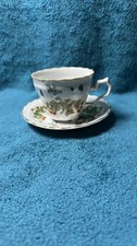 Ardalt Lenwile Porcelain Tea Cup Saucer Straw...