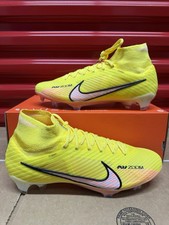 Men's Size 9.5 - Nike Zoom Superfly 9 Elite FG Yellow Strike Sunset DJ4977-781