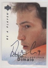 1995-96 Upper Deck Be a Player Die-Cut Auto Rob DiMaio #S105 Auto 0a4