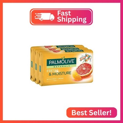 Palmolive Naturals Fresh & Moisture with Citrus & Cream Bar Soap - Pack of 6 (80