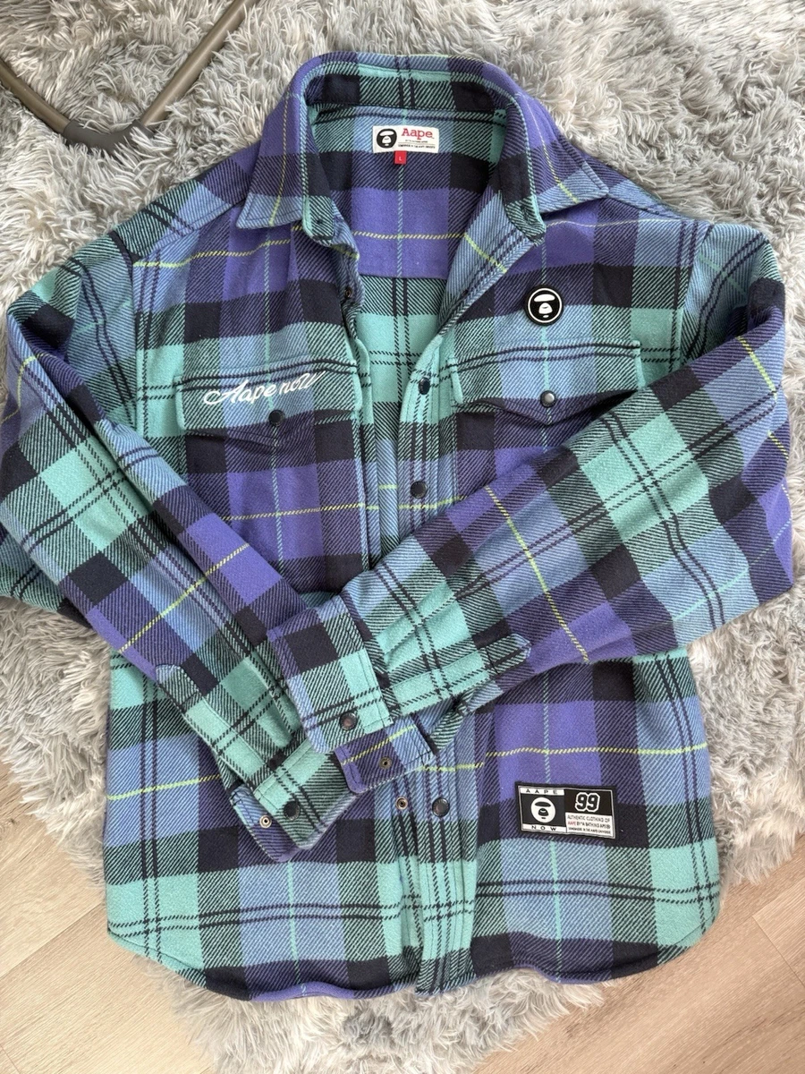 A Bathing Ape Long Sleeve Green Shirts for Men for sale | eBay