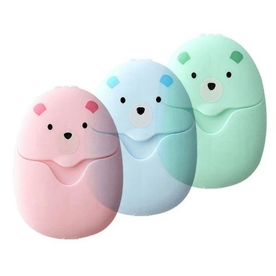 150Pcs Travel Soap Sheets Portable Soap Paper Bath Hand Outdoor Travel Cleaning