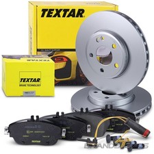 TEXTAR BREMSSCHEIBEN +BEL&Auml;GE+WK VORNE F&Uuml;R MERCEDES A-/B-KLASSE W175 W246 CLA 117