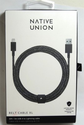 Native Union MFi-Certified 10' LONG Lightning-to-USB Type-A Cable , Cosmos