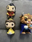Beauty And The Beast Funko Lot