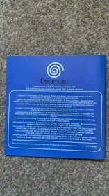 Fighting Force 2 Dreamcast Manual ONLY Replacement Instruction Booklet