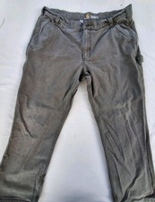 Carhartt Carpenter Work Pants Relaxed Fit Size 40x30 B324-DFE Actual 40x28