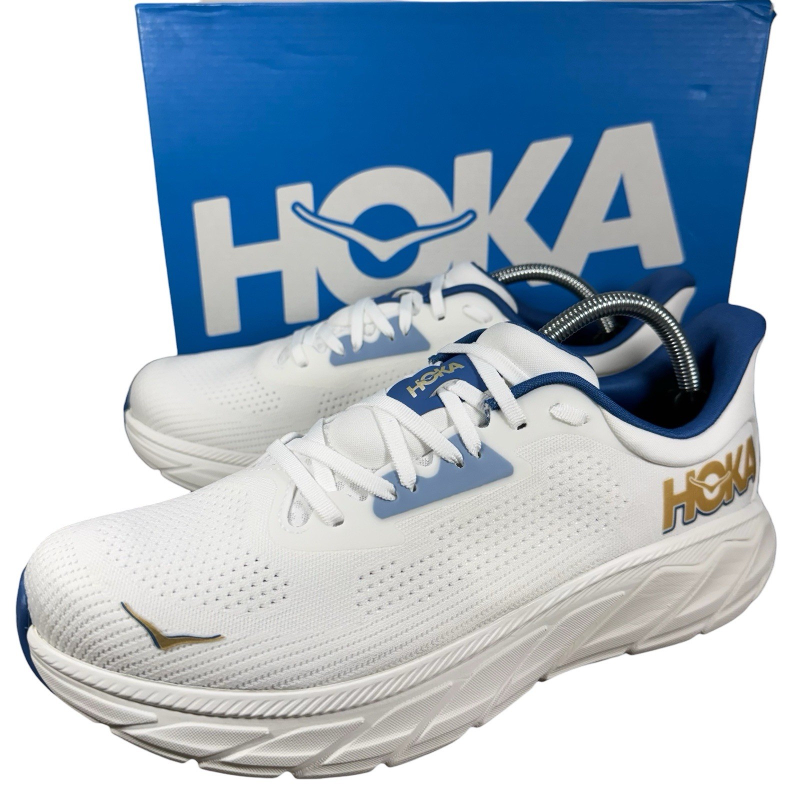 Hoka Arahi 7 1147850 Frost Gold Men’s Size 10 D Wide New In Box