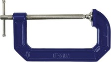 IRWIN QUICK-GRIP C-Clamp, 6", 225106, Blue 6in, 