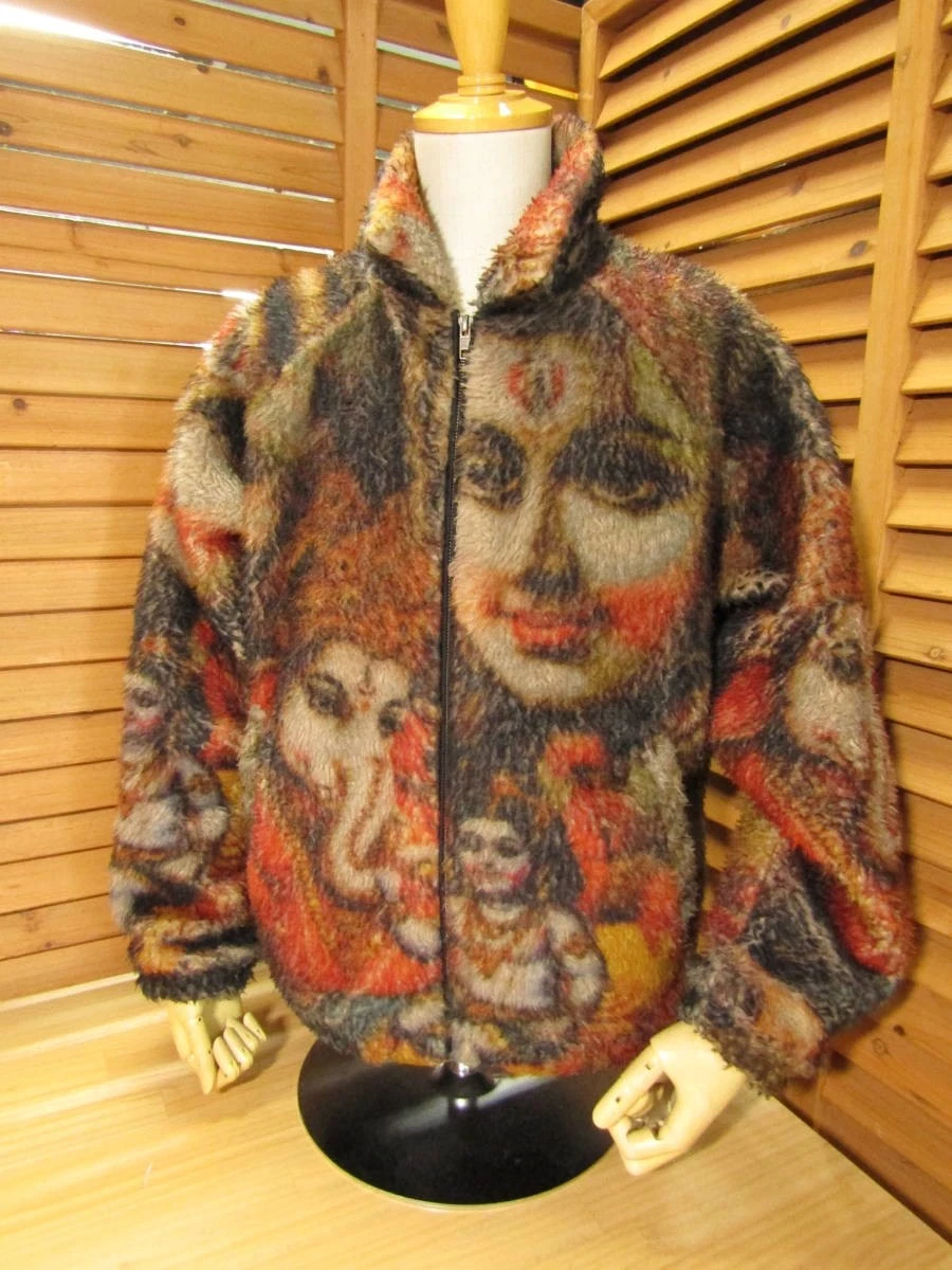 Veste en fourrure de Ganesh M2 819 Supreme Supreme 19FW AW veste en fourrure de Ganesha noir