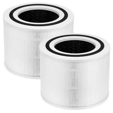 HEPA Filter Replacement for LEVOIT Core P350  Core 300, 2 Pack