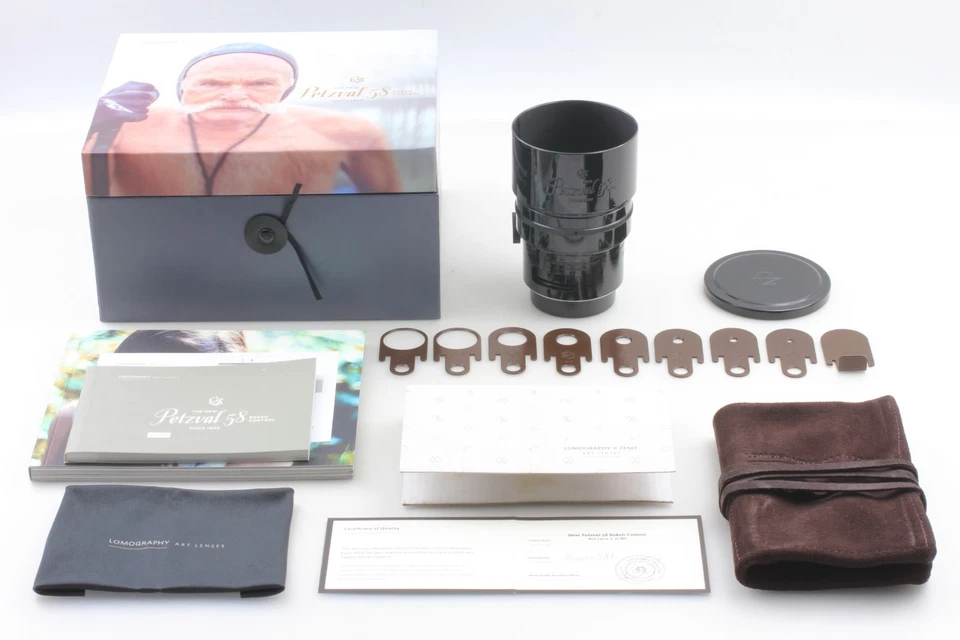 【Opt MINT+++ in Box】 Lomography New Petzval 58mm f1.9 Bokeh Art Lens Nikon JAPAN - Image 2 of 4