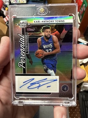 2021-2022 Contenders Optic Karl Anthony Towns Perennial Contenders Auto/99
