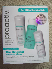 PROACTIV THE ORIGINAL FOR OILY/COMBO SKIN 3-STEP ACNE ROUTINE KIT EXP 01/2027