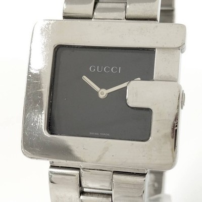 GUCCI G Face 3600M Black Dial Quartz unisex WATCH stainless steell
