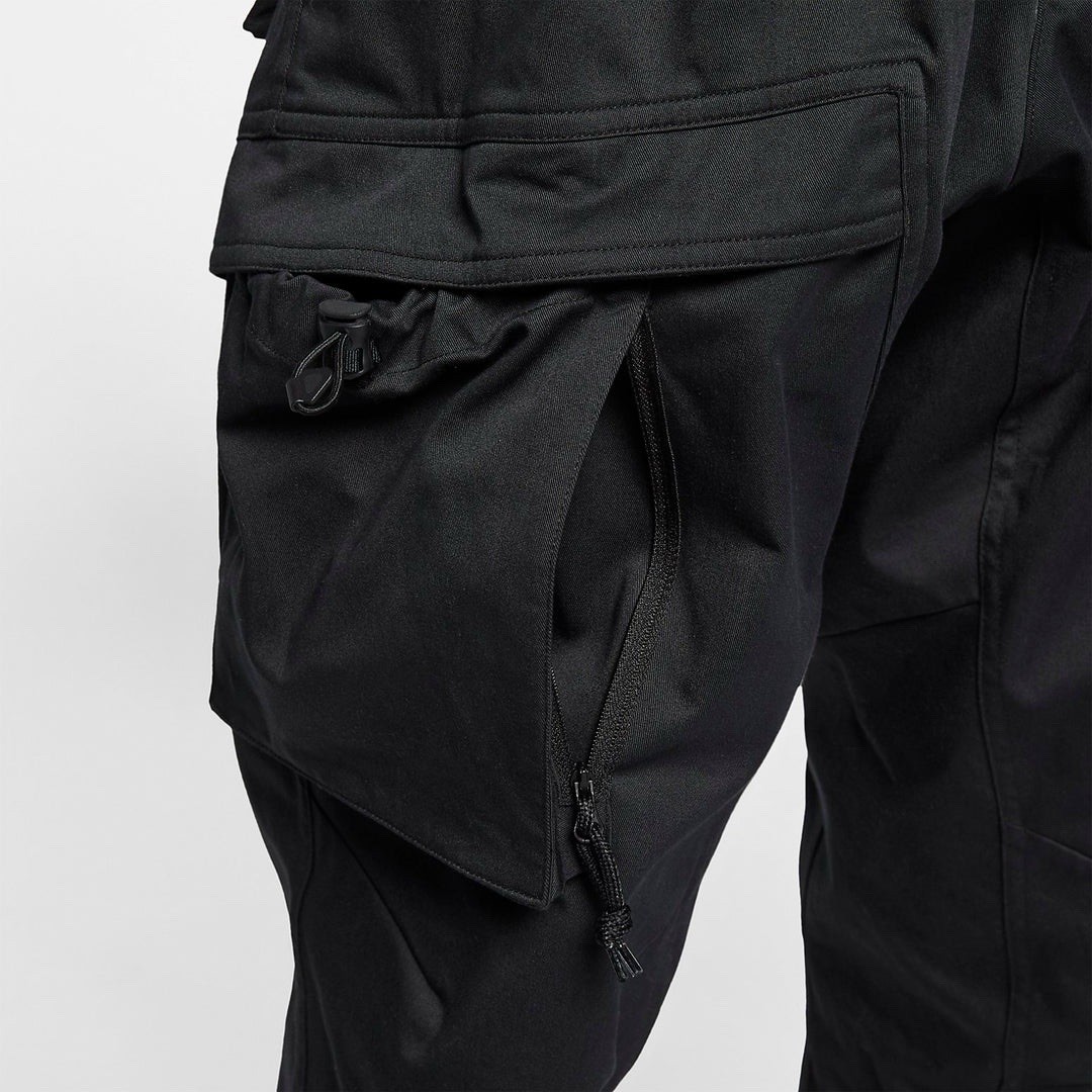 Nike NikeLab ACG Woven Cargo Pants Black Oversized BQ7293-010
