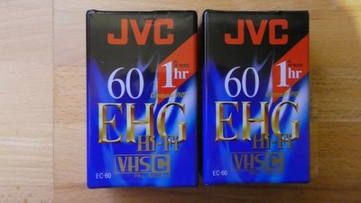 JVC Camcorder Kassetten EC-EHG 60 Minuten - Neu originalverpackt