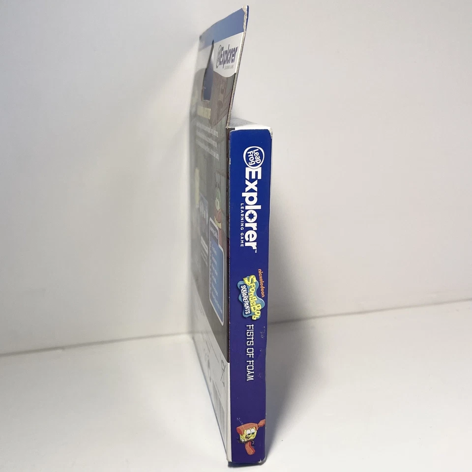 Leap Frog Leap Pad Explorer SpongeBob SquarePants Math 1 2 3 GS U PLEASE READ - Image 4 of 4