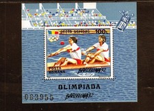 ROMANIA #3757 1992 SUMMER OLYMPICS MINT VF NH S/S