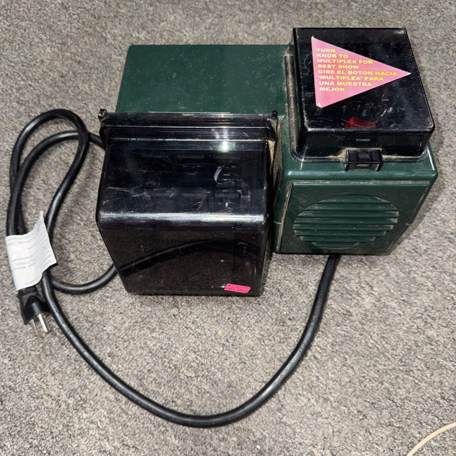 GE Lights & Sounds of CHRISTMAS ProLine MUSICAL. Plays 40 Christmas Carols WORKS