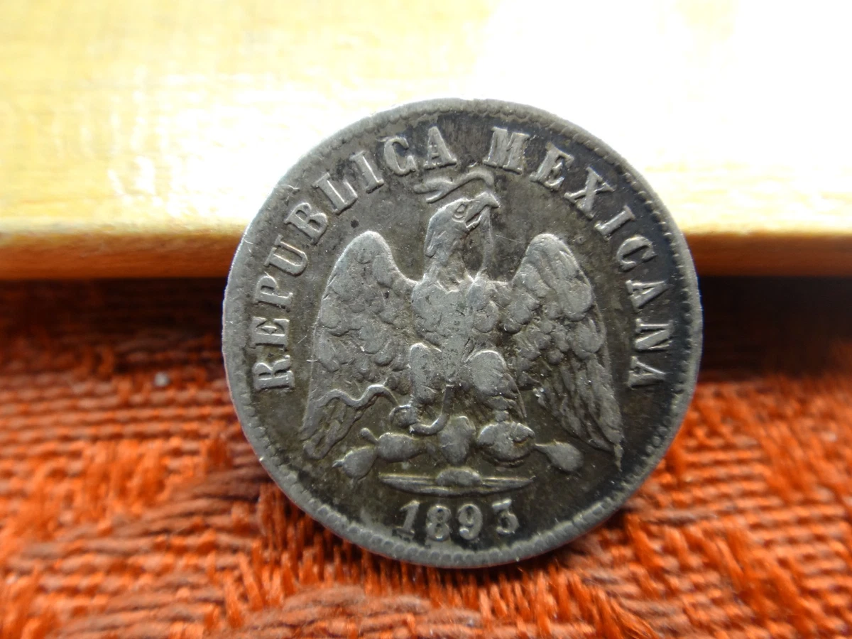 1893 年墨西哥第二共和国银币(1867-1905) | eBay