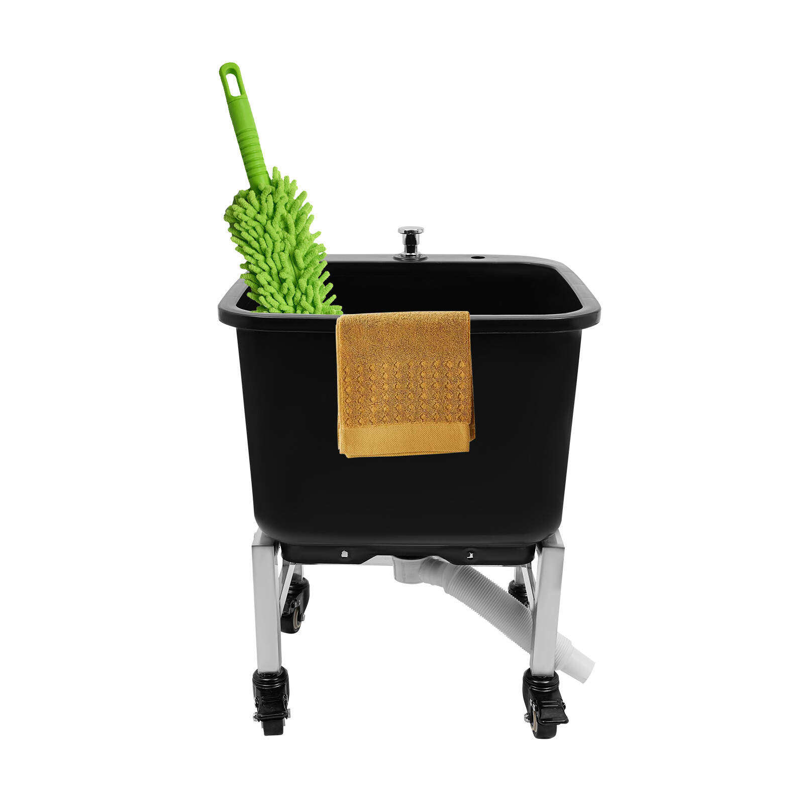 Commercial Plastic Floor Mop Sink 14.17*12.6*10.24in Mop Buckets Utility Sink