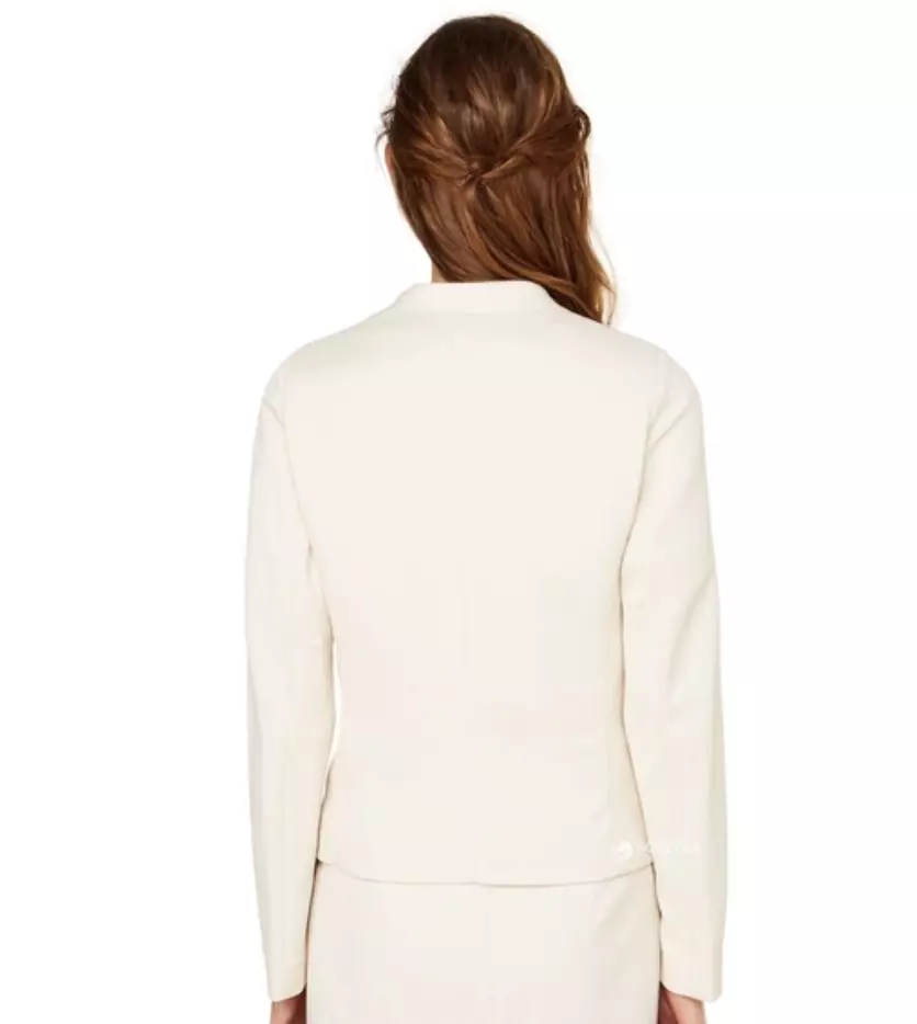 UNITED COLORS OF BENETTON ARCHITECT CREAM WOMENS BLAZER BENETTON