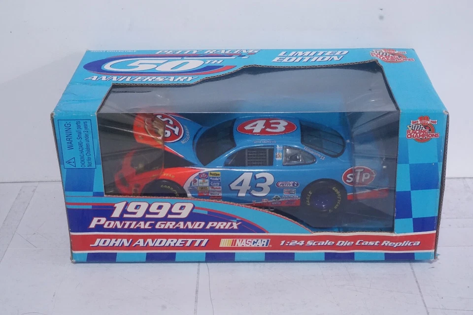 1999 Racing Champions 50º Aniversário Pontiac Grand Prix John Andretti 1:24 - Imagem 2 de 4