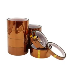 10/20/30mmX 100Ft Gold High Temperature Heat Resistant Kapton Tape Polyimide BGA