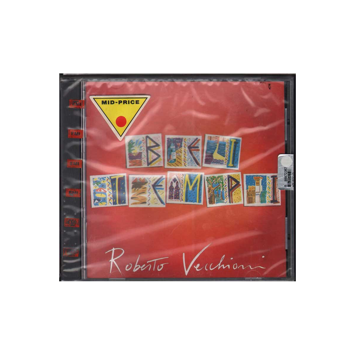 Roberto Vecchioni CD Bei Tempi / EMI ‎– 0777 7 80109 2 0 Italy Sealed
