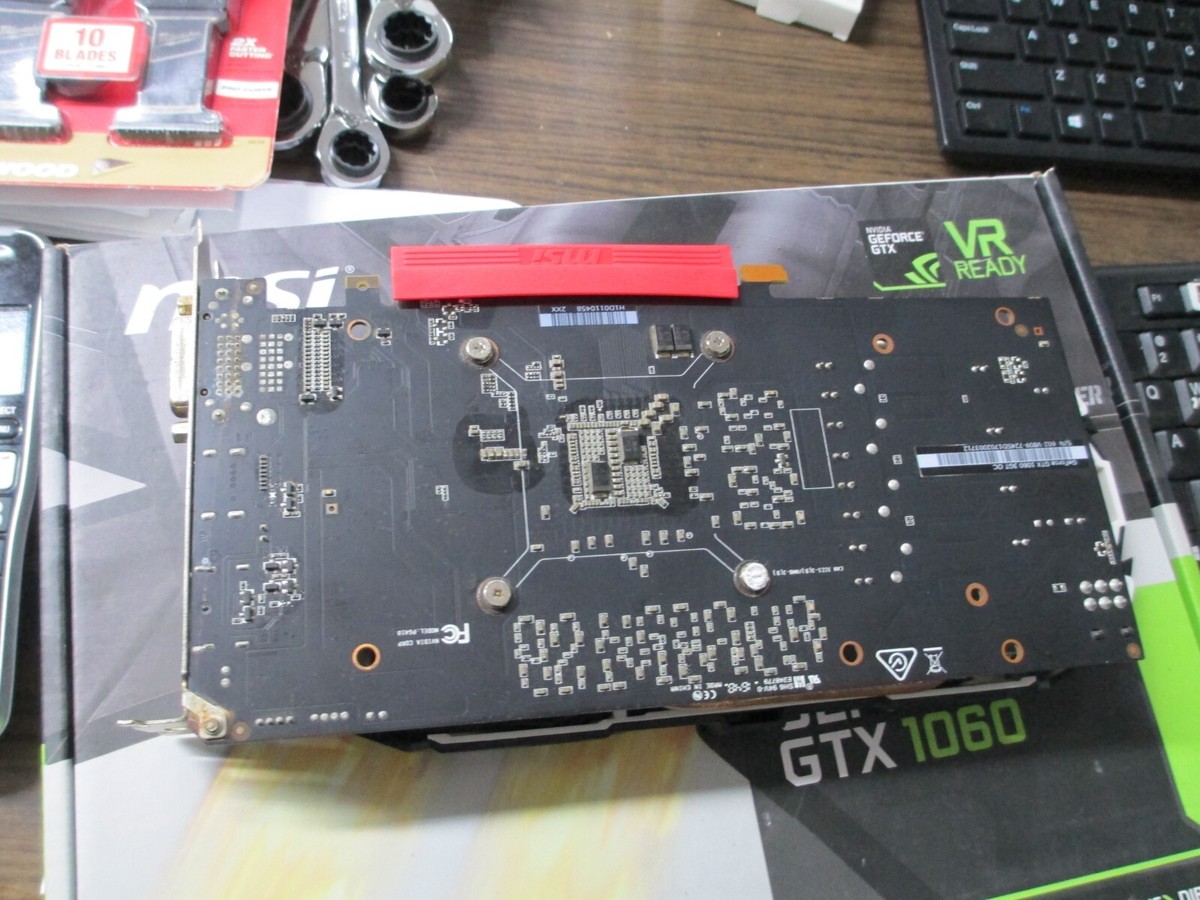 MSI GeForce GTX 1060 ARMOR 3G OCV1 | eBay
