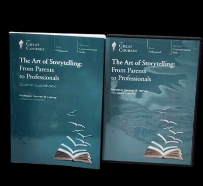 GREAT COURSES The Art of Storytelling DVD & Guidebook Set Hannah Harvey 