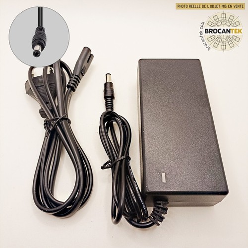 Chargeur 42V 4A pour batterie de vélo électrique Li-Ion 36V, prise DC 5,5*2,1mm