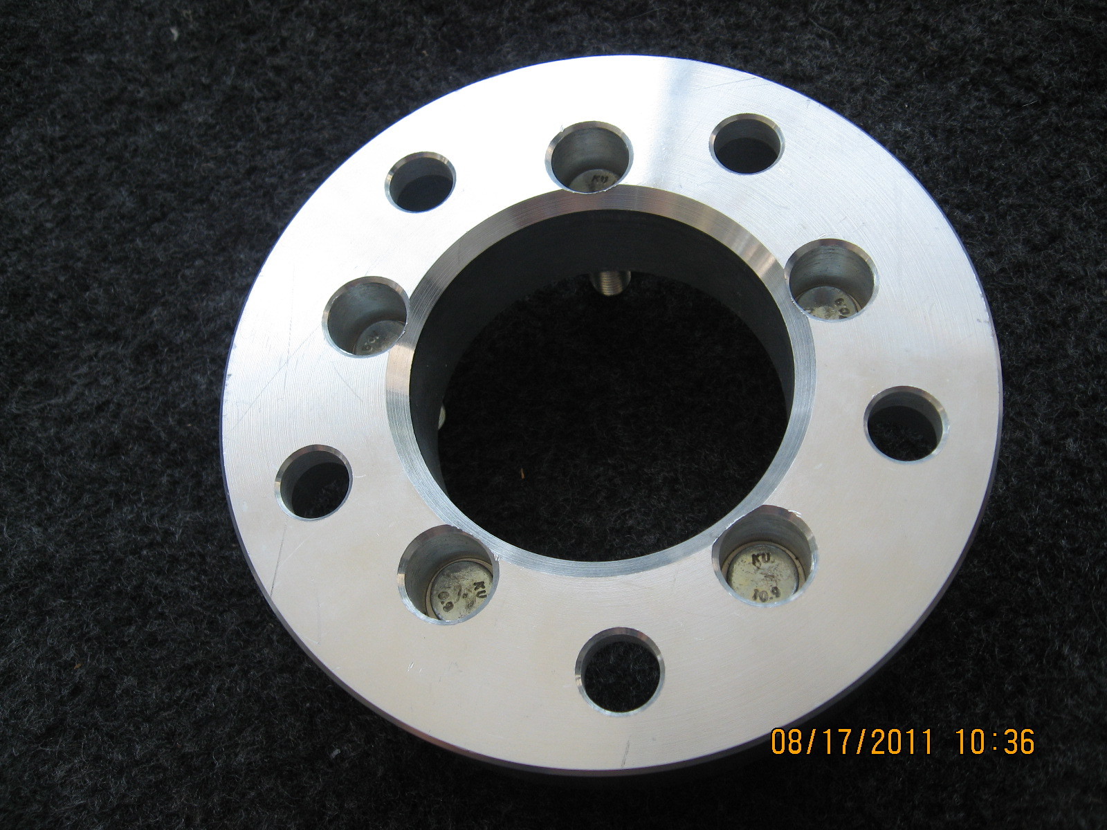 4-Pack Wheel Adapters & Spacers - Convert 5x5.5 To 5x4.5 Bolt Pattern With 12x1.5 Studs, 38mm Thick