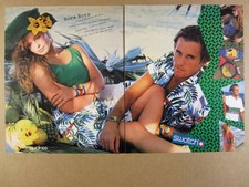 Swatch Bora Bora Collection 1987 orologi nafea & wapitu stampa vintage pubblicità