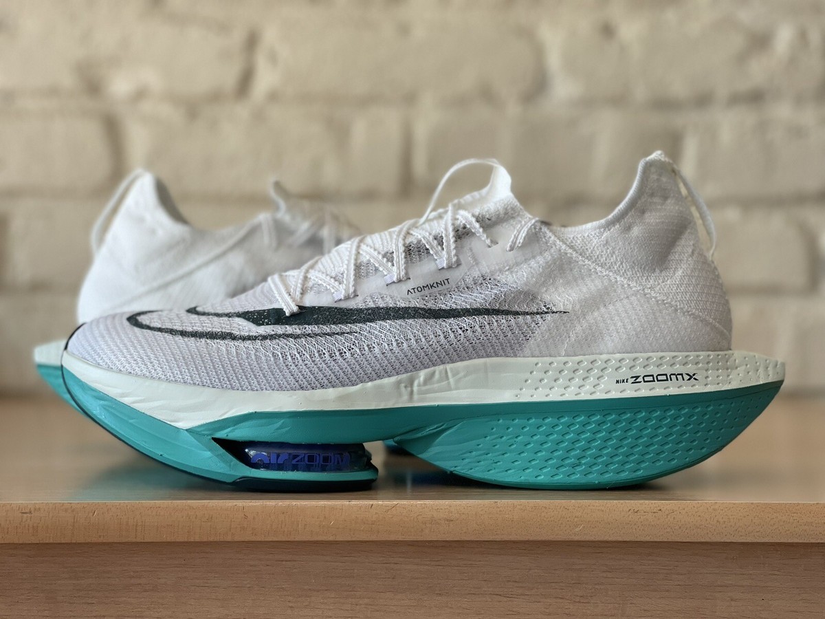 Nike Air Zoom AlphaFly Next% 2 White Jade Running Shoes Nike Air Zoom AlphaFly Next% 2 White Jade Running Shoes